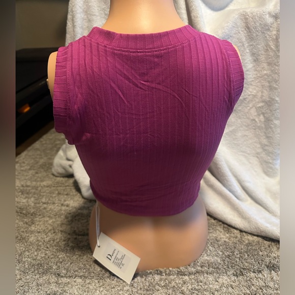 Dmnzns women’s tank top violet NWT - Picture 3 of 5